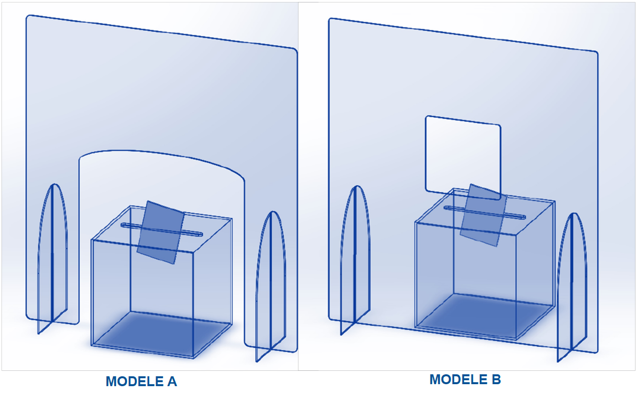 API - Protections sanitaires pour Urnes